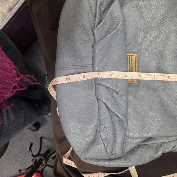 Marc Jacobs Gray Leather Shoulder Bag - Picture 7 of 7